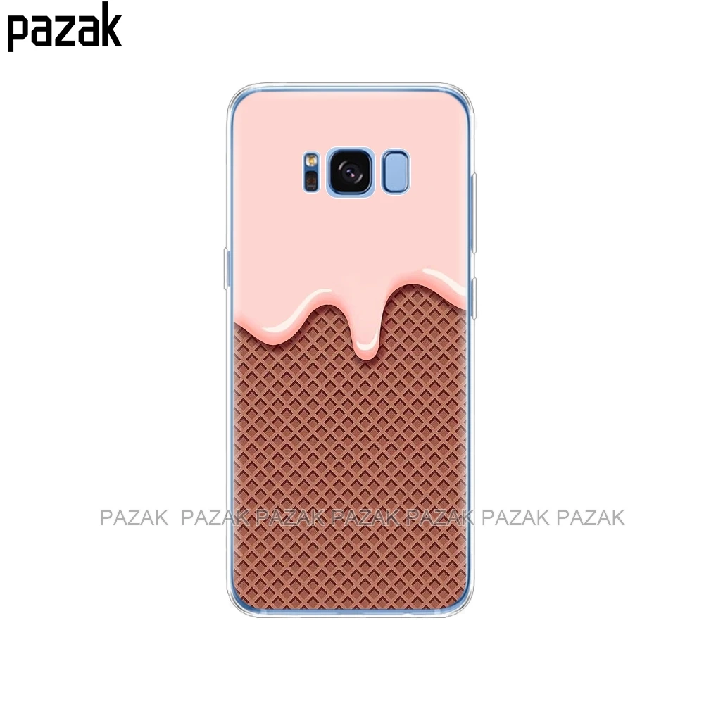 34512 Silicone phone Case For Samsung Galaxy S8 / S8 PLUS Cases Cover For Samsung S8 / S8 plus new fation Phone shell - Цвет: 34512