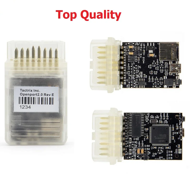 Новейший Tactrix Openport 2,0 с ECU FLASH Tactrix авто чип Тюнинг инструмент для OBD протоколы мультибрендовых автомобилей - Цвет: Top Quality