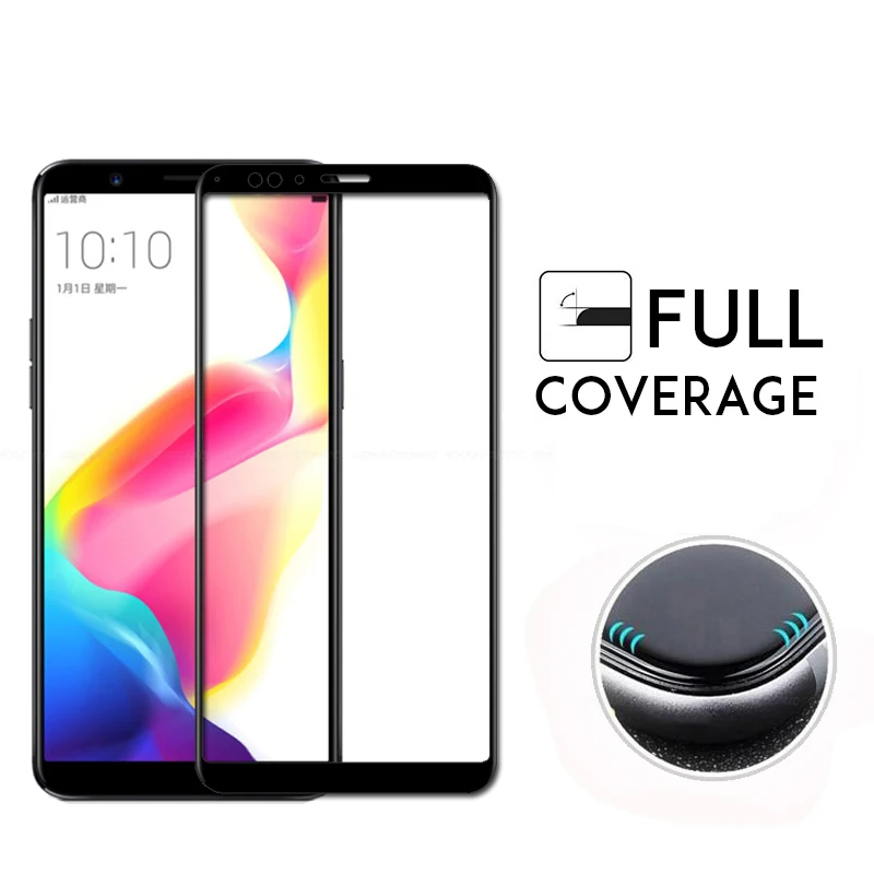 Закаленное стекло для ASUS Zenfone MAX PRO (M1) полное покрытие экрана Защитная пленка ZB601KL