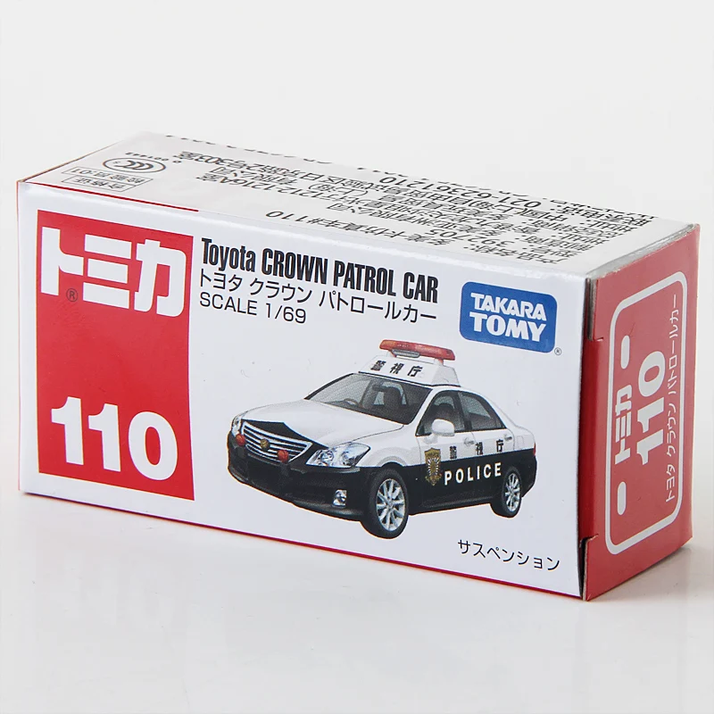 Takara Tomy Tomica Toyota Crown Patrol полицейский автомобиль металлическая литая модель
