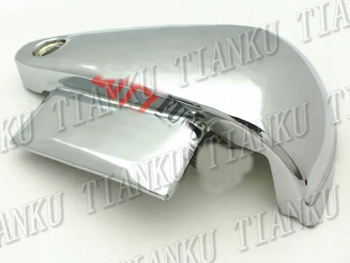 Мотоцикл Chrome металлическая батарея боковую крышку для Kawasaki Vulcan VN 400 VN800 1995-подарок