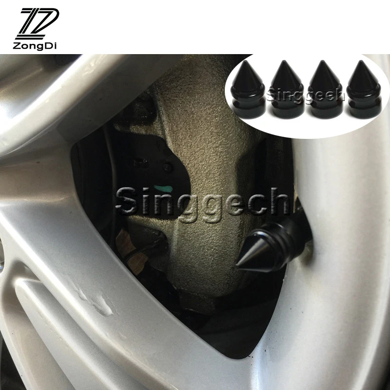 ZD 4 шт. колпачки для клапанов автомобильных шин в форме башни Mazda 3 6 CX-5 Suzuki Grand Vitara SX4