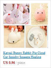 Kawaii Мини уплотнение мягкий Пресс мягкими замедлить рост игрушка-пищалка небольшой кулон хлеб торт дети игрушечный мобильный телефон Strapes