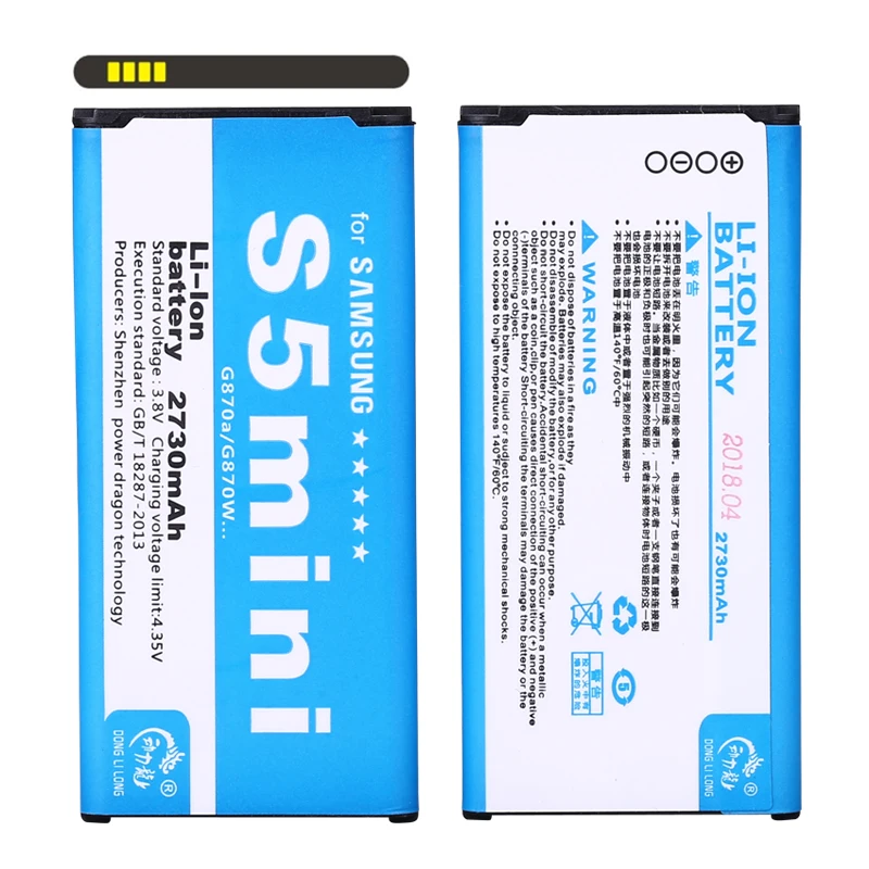 Новая DLL EB-BG800CBE запасная батарея для мобильного телефона Samsung GALAXY S5 mini SM-G800F G870a G870W