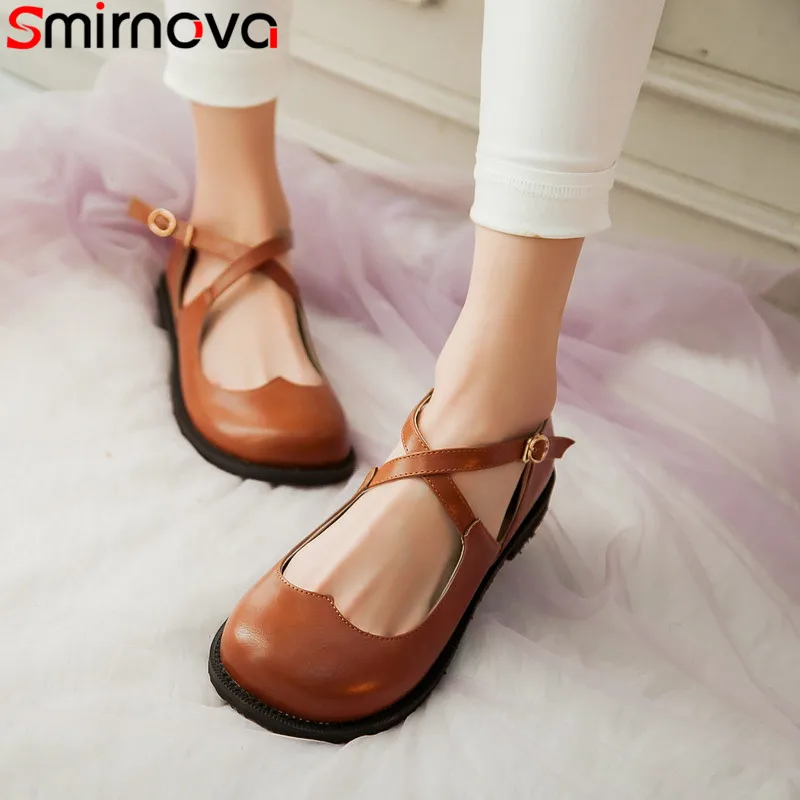 Smirnova/Лидер продаж Новинка 2020 года Женская обувь Большие размеры Новая весенняя