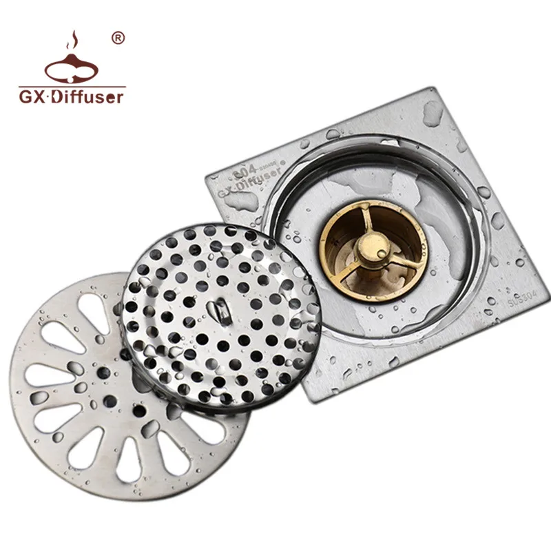 GX. Diffuser душ Трап из нержавеющей стали | Обустройство дома