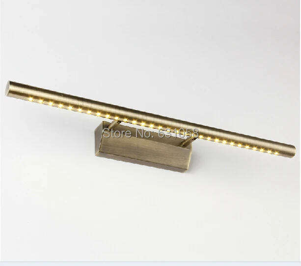 Старинная латунная настенная лампа с покрытием 7 Вт винтажный настенный