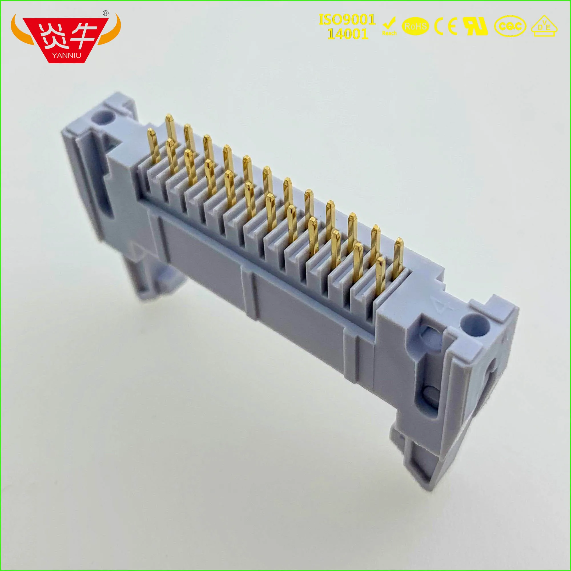 DC2 24P IDC SOCKET BOX 2 54 мм Шаг эжектор заголовок прямой разъем 2*12P 24PIN контактная часть