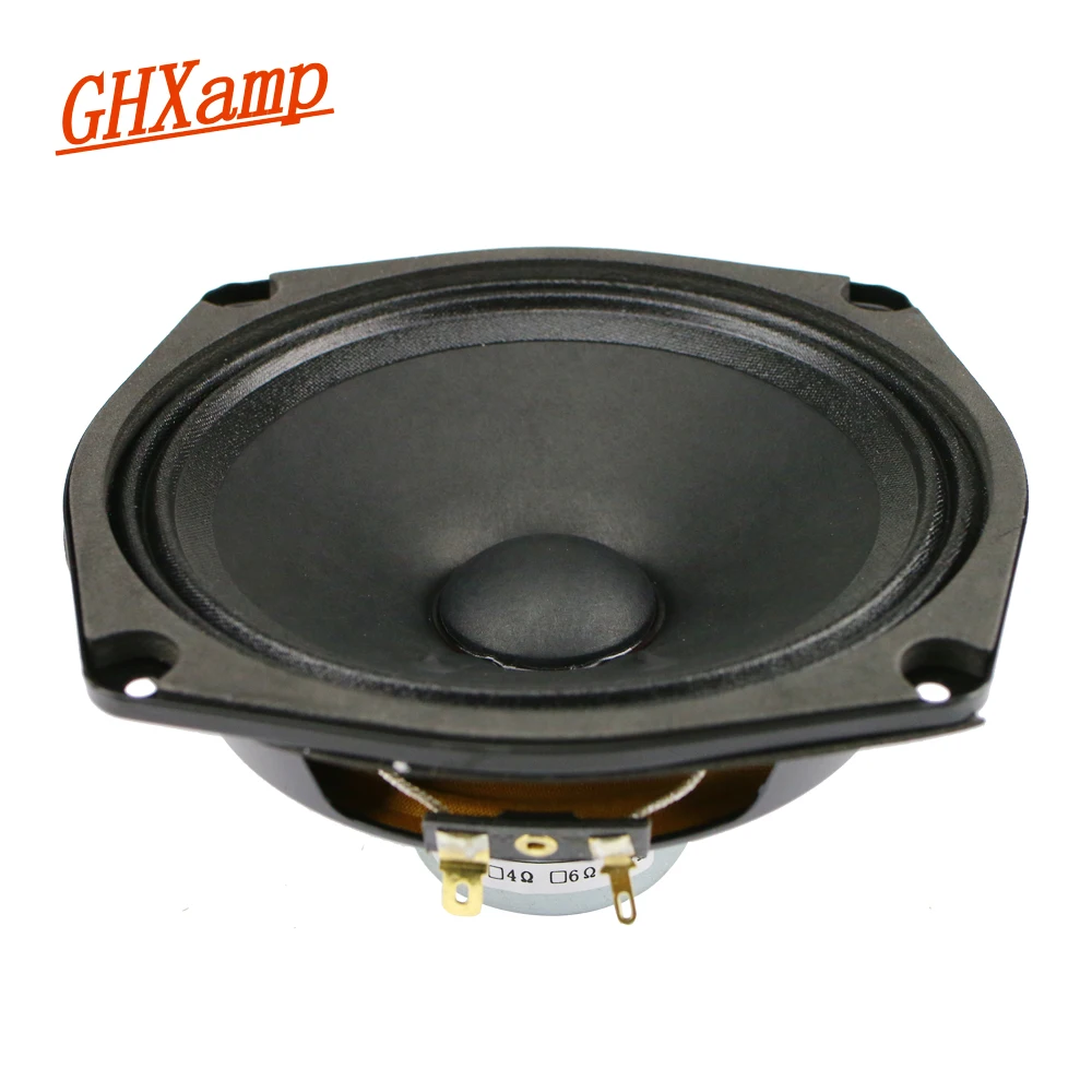 GHXAMP 5,25 дюймов полный спектр динамик Hifi 8ohm 30 Вт двойной Неодимовый 135 мм SRM150 каптон скелет для 2,0 2,1 коробки ткань край 1 шт