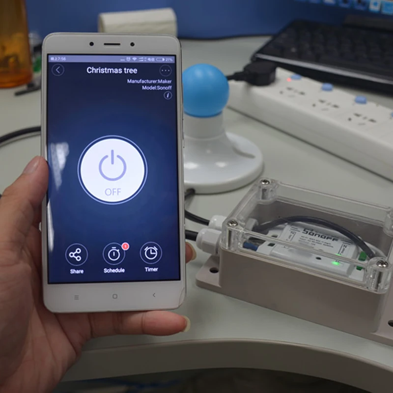 Водонепроницаемый распределительный бокс Sonoff IP66 водонепроницаемый корпус с