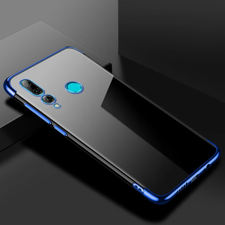 Blue Для huawei P Smart Z Y9 Prime Модный мягкий силиконовый чехол-накладка из ТПУ для мобильного телефона - Цвет: Blue