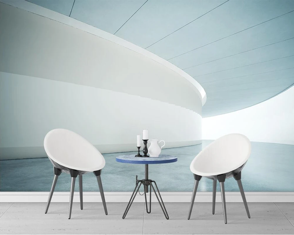 Пользовательские обои 3D пространственный фон для гостиной