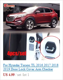 Для hyundai Tucson TL боковое зеркало заднего вида для двери, защита от дождя, козырек, защитная крышка, аксессуары для стайлинга автомобилей