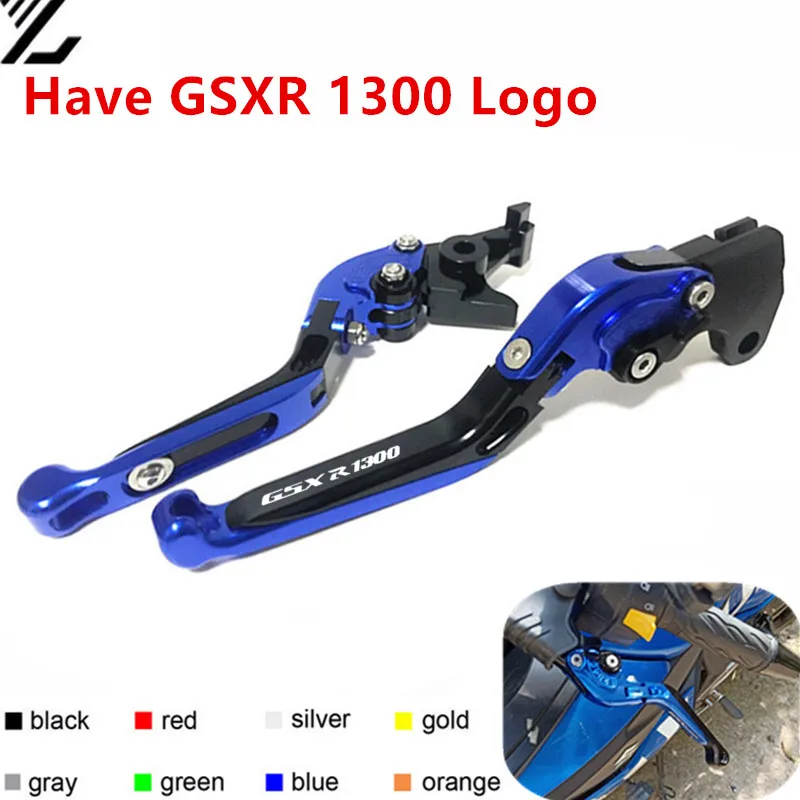 

For SUZUKI HAYABUSA/GSXR1300 GSXR 1300 1999-2007 2000 2001 CNC Adjustable Folding Extendable Motorcycle Brake Clutch Levers