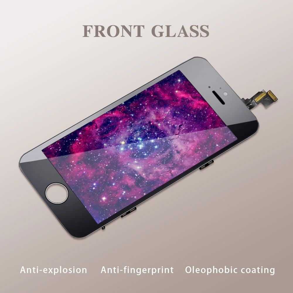 Пожизненная гарантия AAAAA брендовый ЖК дисплей для iPhone 5 5G 5S 5C SE 4 ''кодирующий