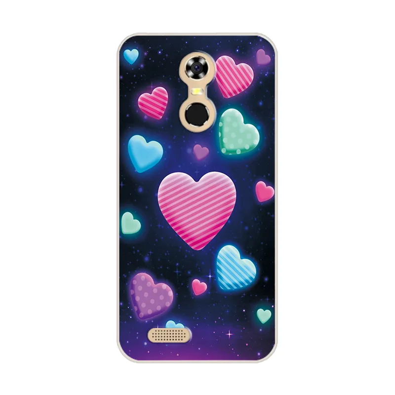 W19 Бампер для телефона для Coque Oukitel C8, чехол для Fundas Oukitel C8 C 8 5,", мягкий силиконовый чехол из ТПУ с узором в виде сердца - Цвет: W19