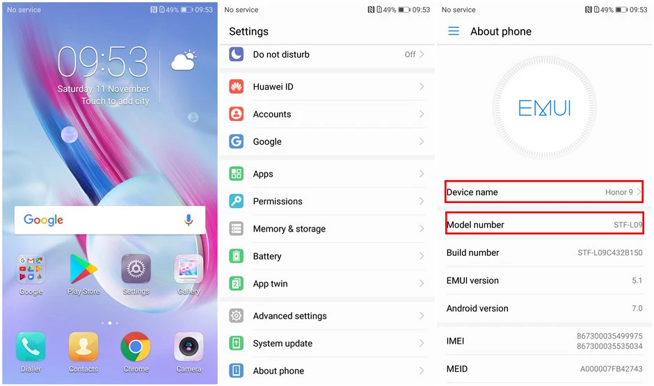 Honor 9, 4G Ram, 64G Rom, глобальная прошивка, 4G LTE, мобильный телефон, двойной, задний, Восьмиядерный, 5,15 дюймов, 1920*1080 P, отпечаток пальца, NFC