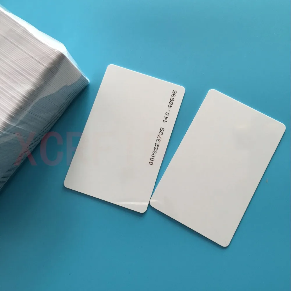 125 кГц EM4100 TK4100 бесконтактная RFID карта с 64 битами памяти для системы доступа к