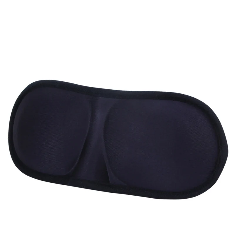 navy blue 3D маска для сна натуральный спальный глаз маска-козырек для глаз оттенок покрытия повязка для глаз для женщин и мужчин мягкая портативная повязка на глаза для путешествий - Цвет: navy blue