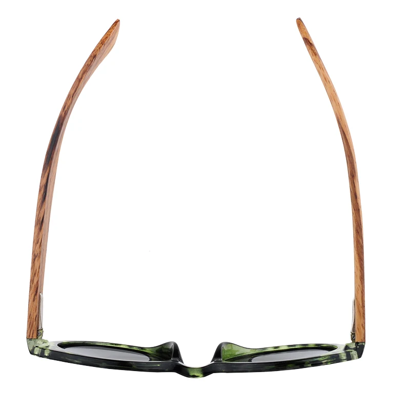 Солнцезащитные очки LONSY женские из бамбука роскошные поляризационные винтажные