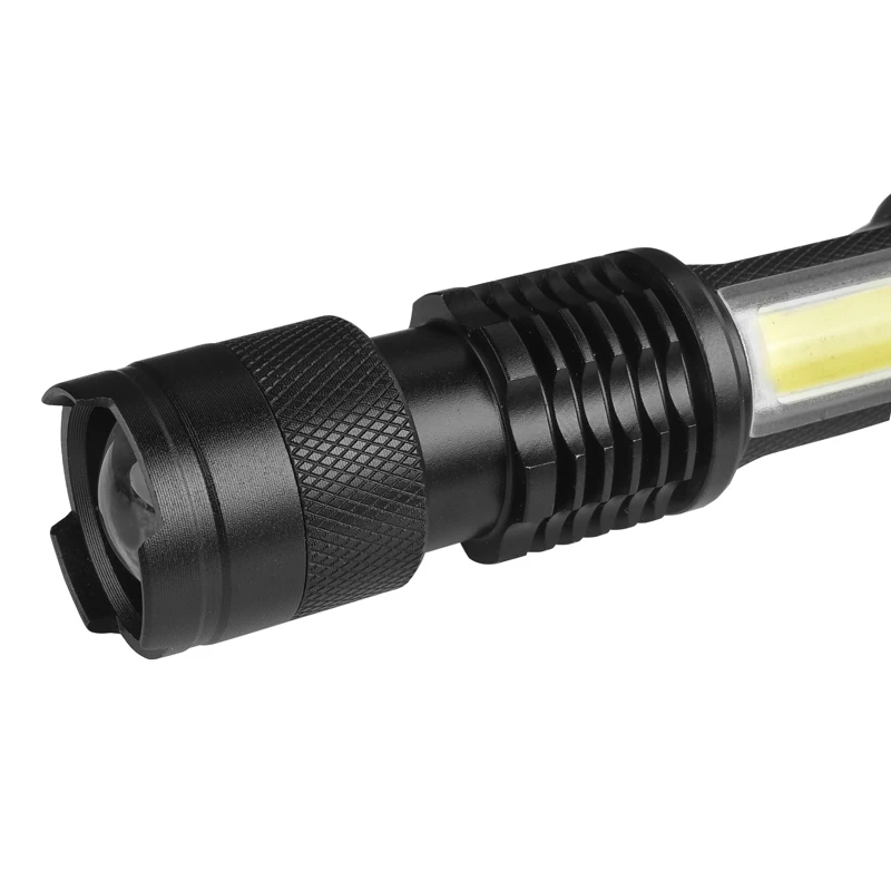 Litwod Z90SK68C светодиодный мини-фонарик XP-G Q5 COB Zoom водонепроницаемый алюминиевый фонарь с 4 режимами использования батареи 14500 или AA для кемпинга