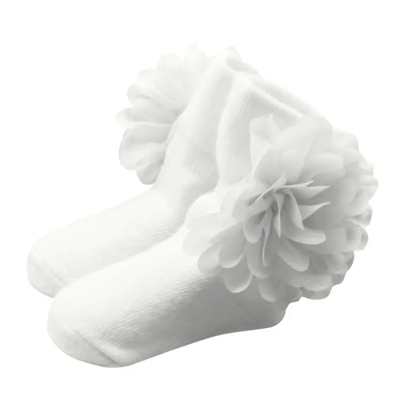 Toddlers Infants Ankle Socks Baby Girls Princess Flowers 0-6 Month | Мать и ребенок