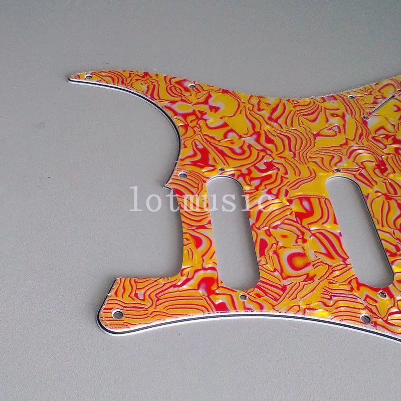 4 шт. 3 слойные красные и желтые корпуса гитарные накладки для защиты крыла