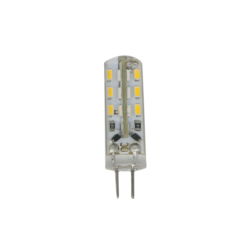 SZYOUMY 50 шт./лот G4 2 Вт 24SMD 3014 Светодиодный светильник 12 В постоянного тока теплый