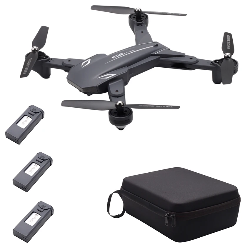 Visuo XS816 Радиоуправляемый Дрон с 50 кратным увеличением Wi Fi FPV 4 K двойная камера