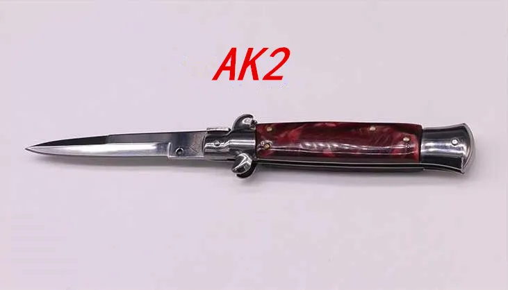 Складной нож AKC godfather 440C shell 58HRC уличный портативный складной клинок тактические