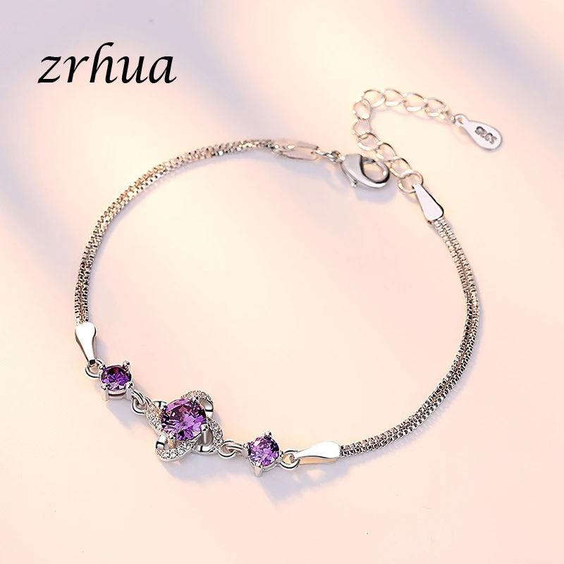 ZRHUA большие бусины 7 Чакра Браслет Йога браслет Исцеление баланс