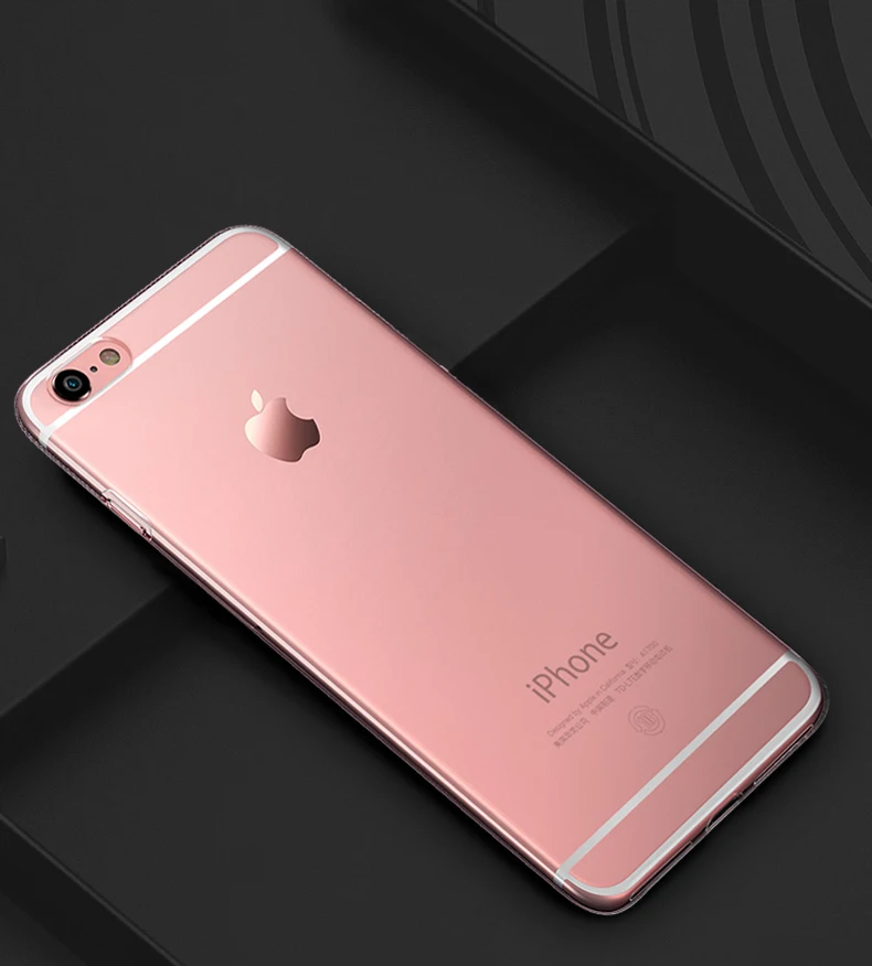 Противоударный Кристальный мягкий прозрачный ТПУ чехол для iPhone 5S, se 7 8 6s Plus X 10 XS Max XR coque прозрачный силиконовый резиновый чехол для телефона s