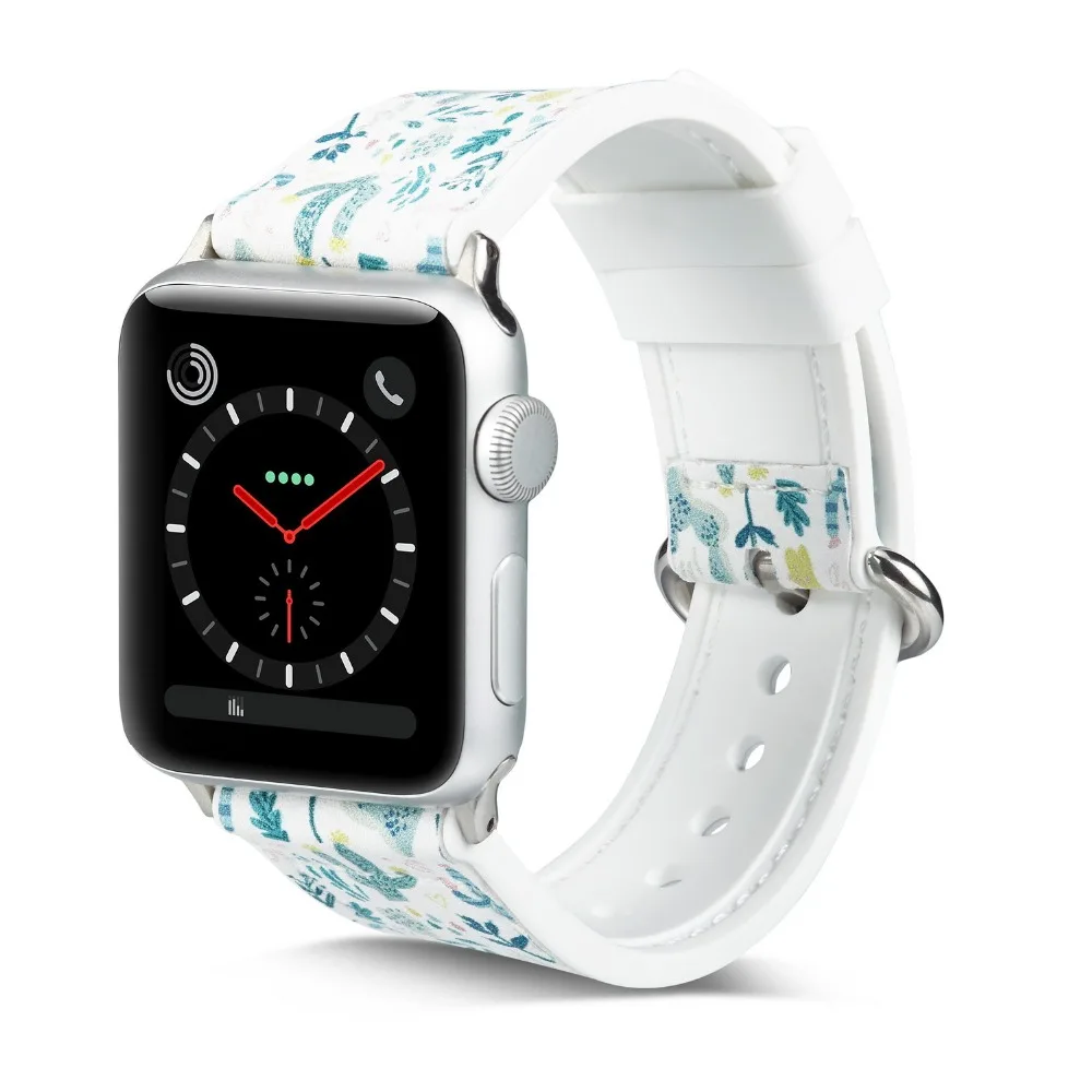 Мягкий силиконовый спортивный ремешок для apple watch band 44 мм и для apple watch 4 полосы 40 мм браслет для iwatch band 42 мм серия 3 2 1 38 мм