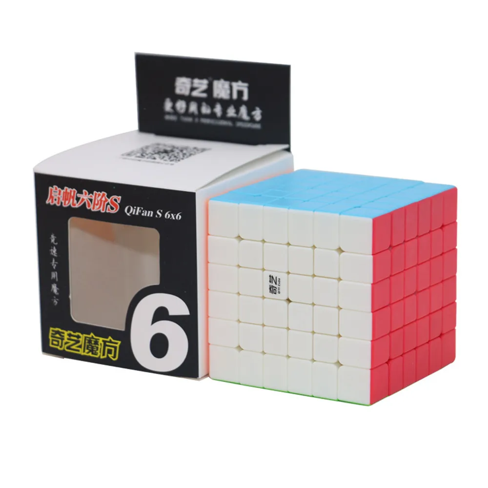 QIYI QiFan S Magic Cube ABS Plastic Professional 6x6 Fast Ultra-Smooth Speed Puzzle Kids 6x6x6 Toys Gift | Игрушки и хобби