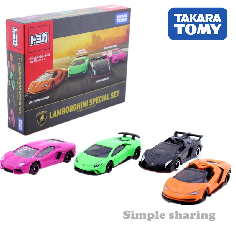 Takara Tomy Tomica Lamborghini специальный набор литой миниатюрный модель родстера комплект с