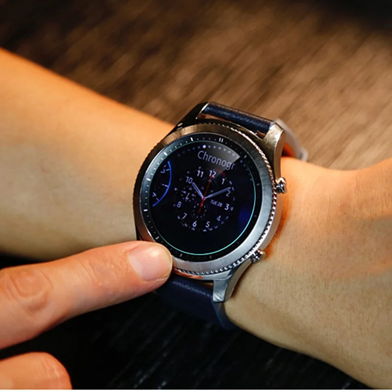 Аксессуары для часов экранный протектор для samsung gear S3 Galaxy 46 мм 42 мм Classic/Frontier Cltra 9H закаленное стекло для gear S2