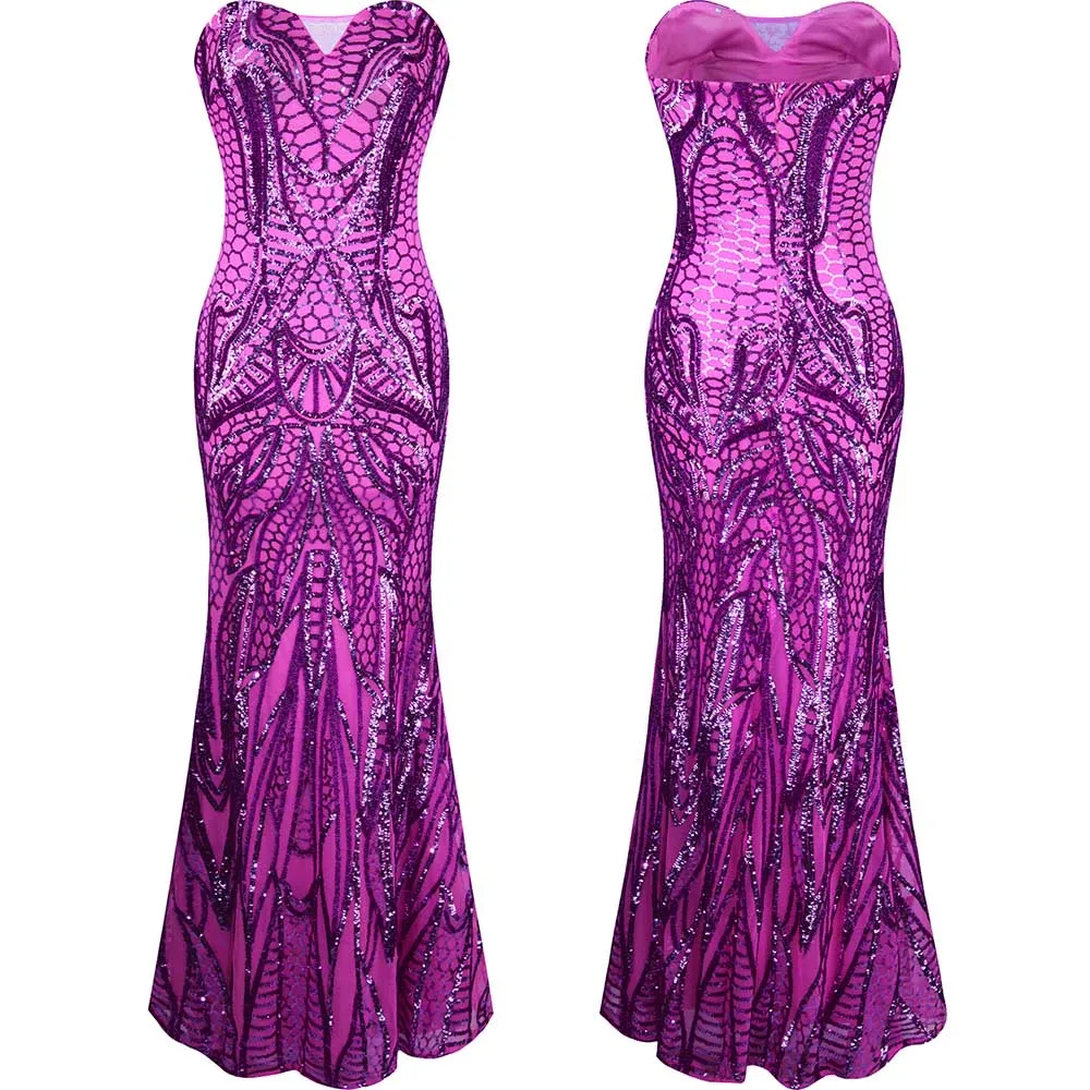212 purple Angel-Fashion женские платья карамельного цвета для выпускного вечера, винтажный костюм с блестками в стиле арт-деко, золотой, фиолетовый, серый, розовый, 212 - Цвет: 212 purple