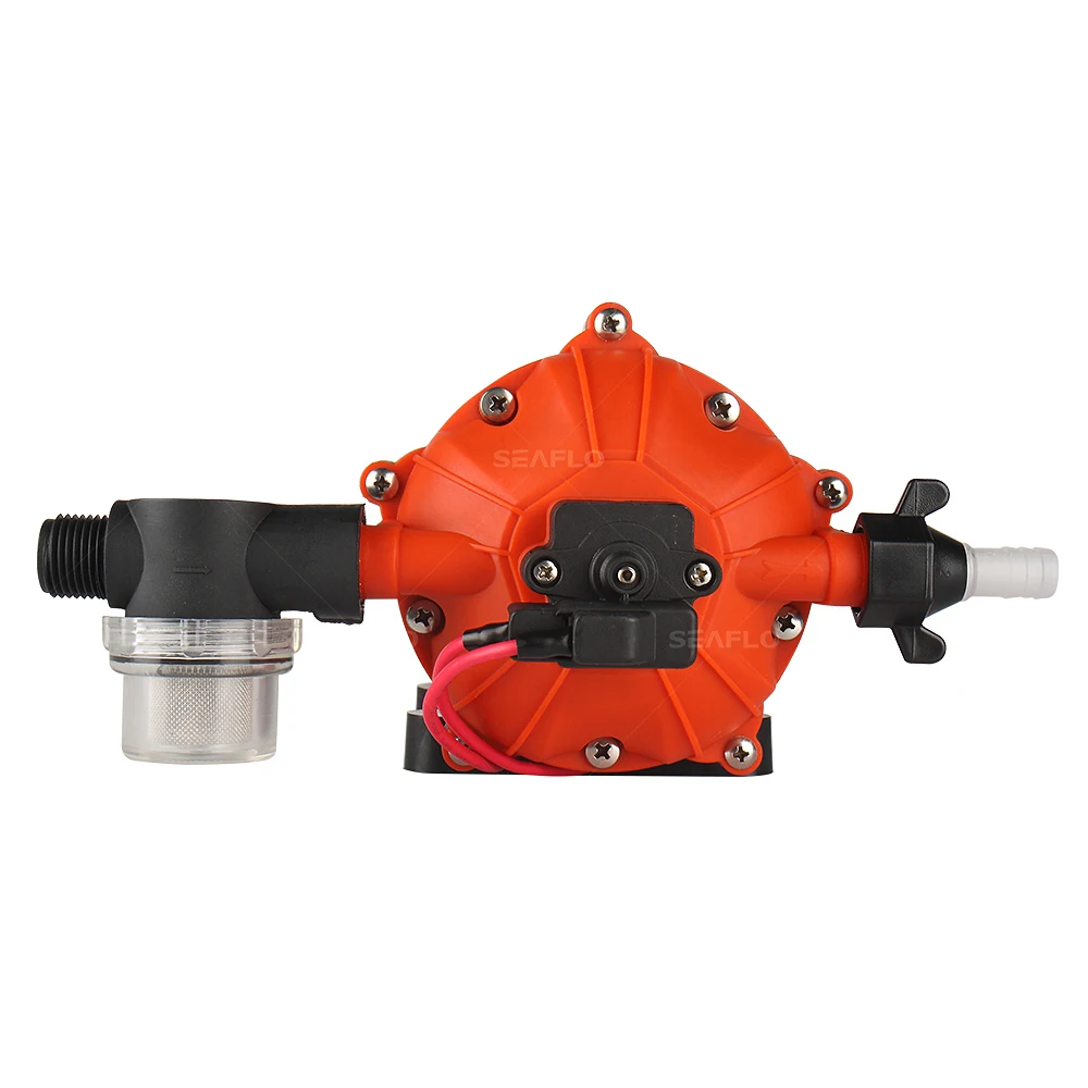 SEAFLO 12 в двигатель постоянного тока водяной насос высокого давления 60PSI 5,5 GPM мембранный насос запчасти для продажи морской лодки RV