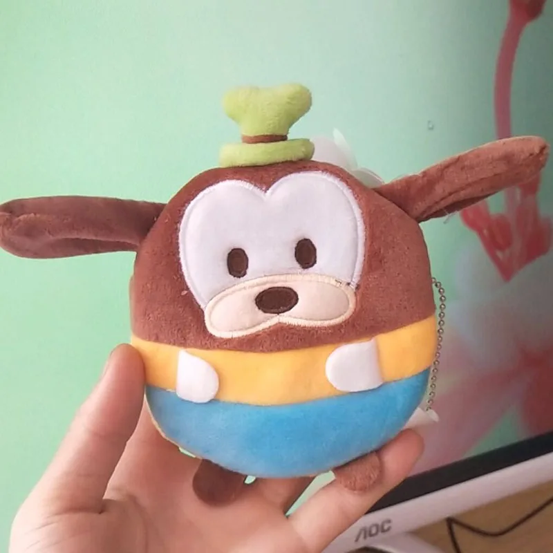 Ufufy с Микки Маусом Минни-Маус Гуфи, Дональд Дак плюшевый Кошелек мини-платье для девочек плюшевый подарок 10 см* 11 см - Цвет: Красный