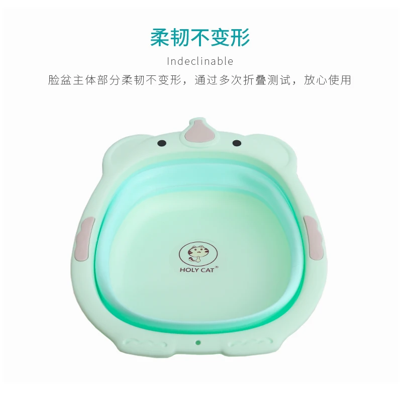 baby washbasin foldable newborn portable size PP basin 2/3 pack | Мать и ребенок