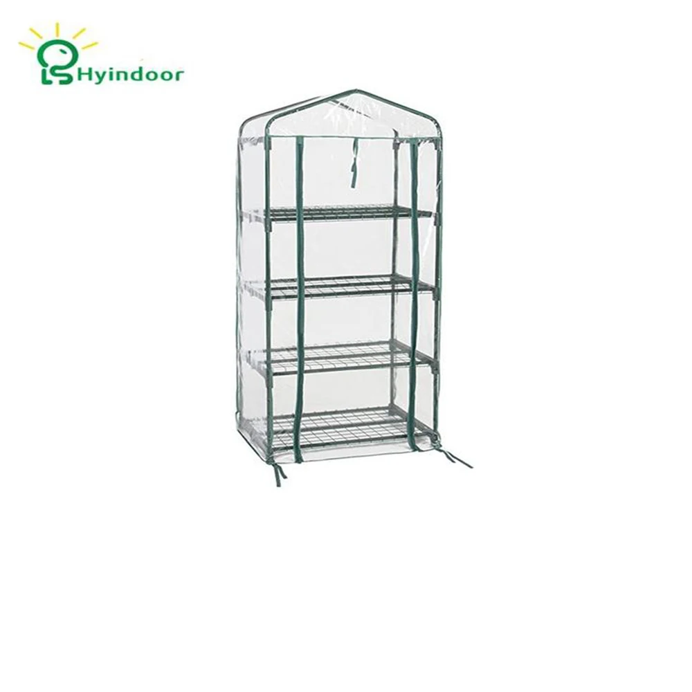 Hyindoor Садовые принадлежности сельскохозяйственная теплица ПВХ мини
