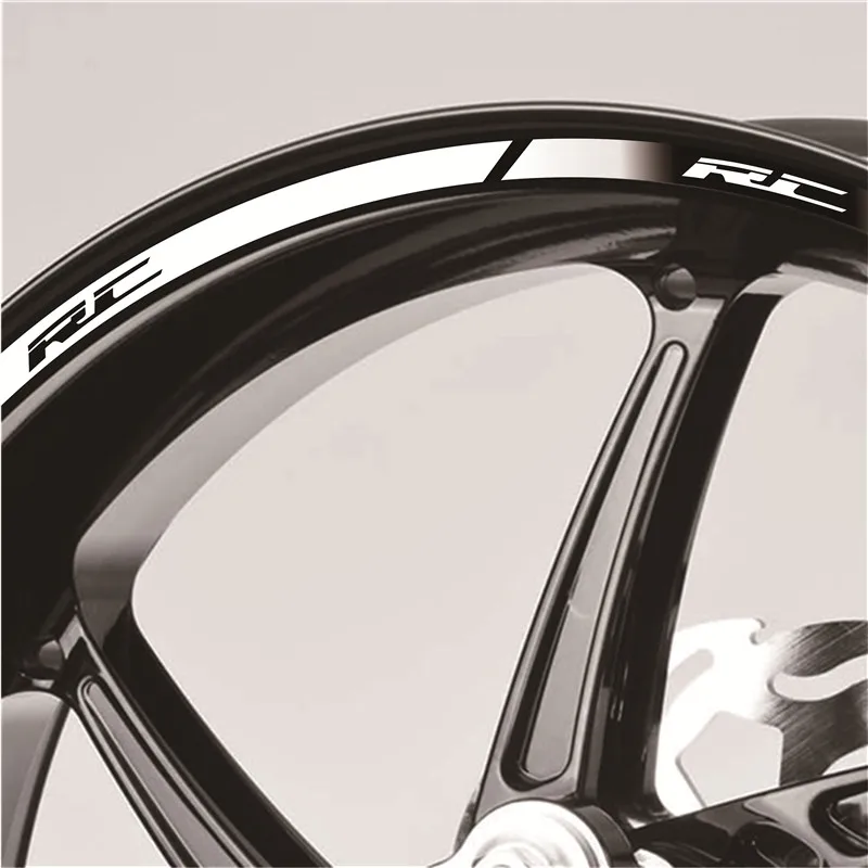 

Motorcycle inner wheel Stickers rim reflective decoration decals Fit KTM RC 125 200 250 390