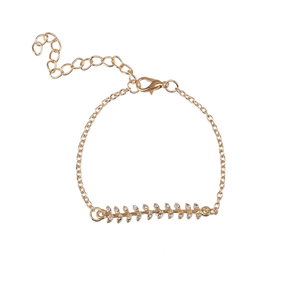 4 шт./компл. богемные женские браслеты размер Луны полукруглые ветки открытый