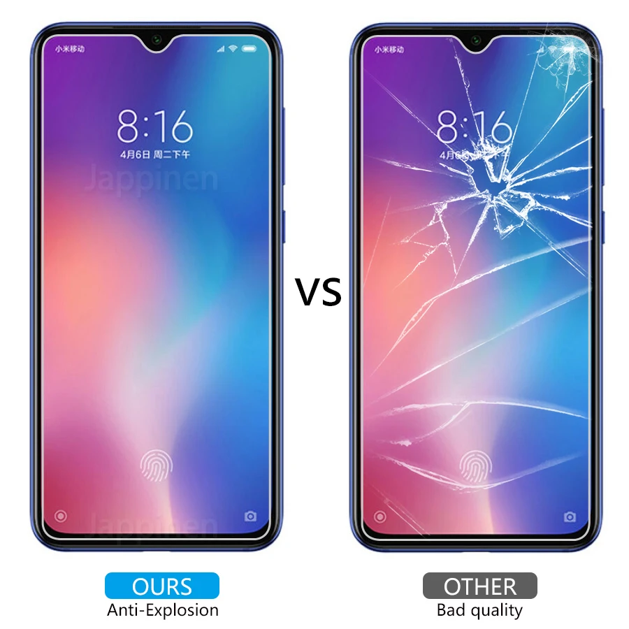 Оптовая продажа 50 шт./партия Защита экрана для xiaomi Pocophone F1 закаленное стекло Redmi Note
