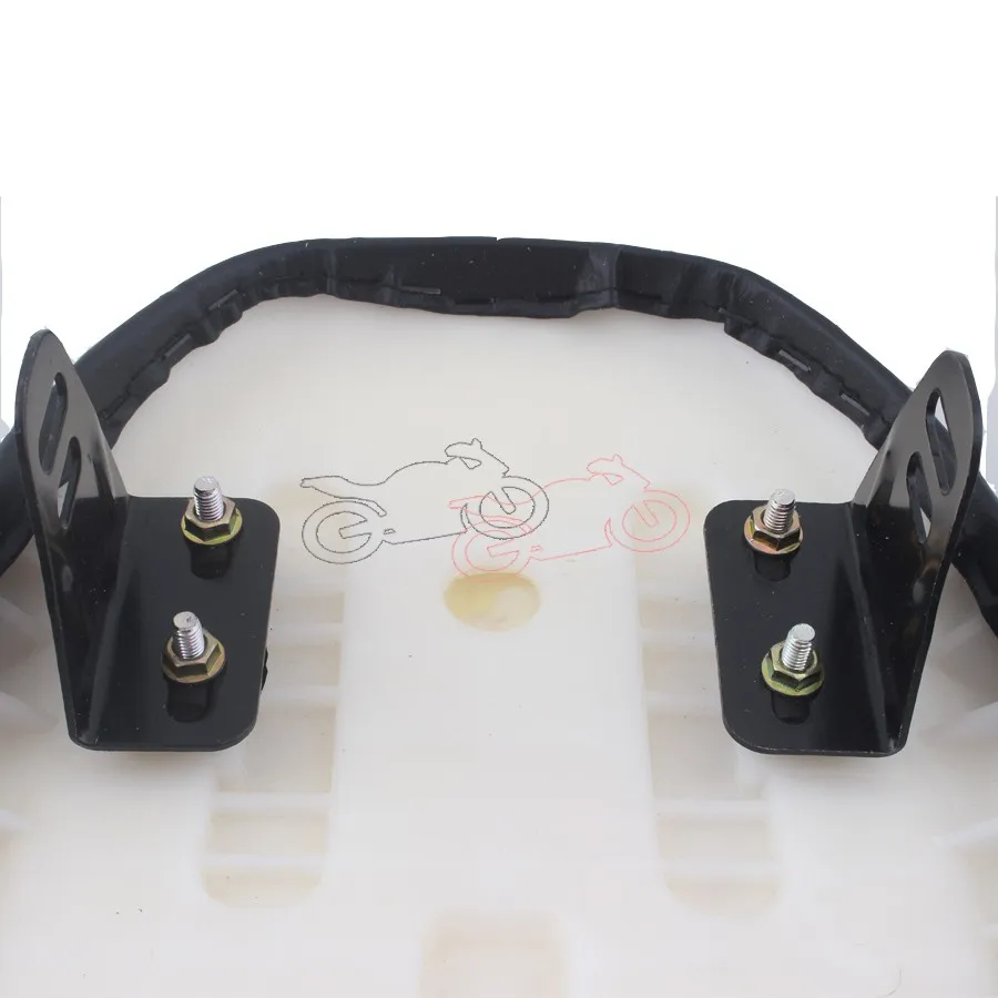 1 комплект универсальный черный Ретро стиль винтажное седло мотоциклетное