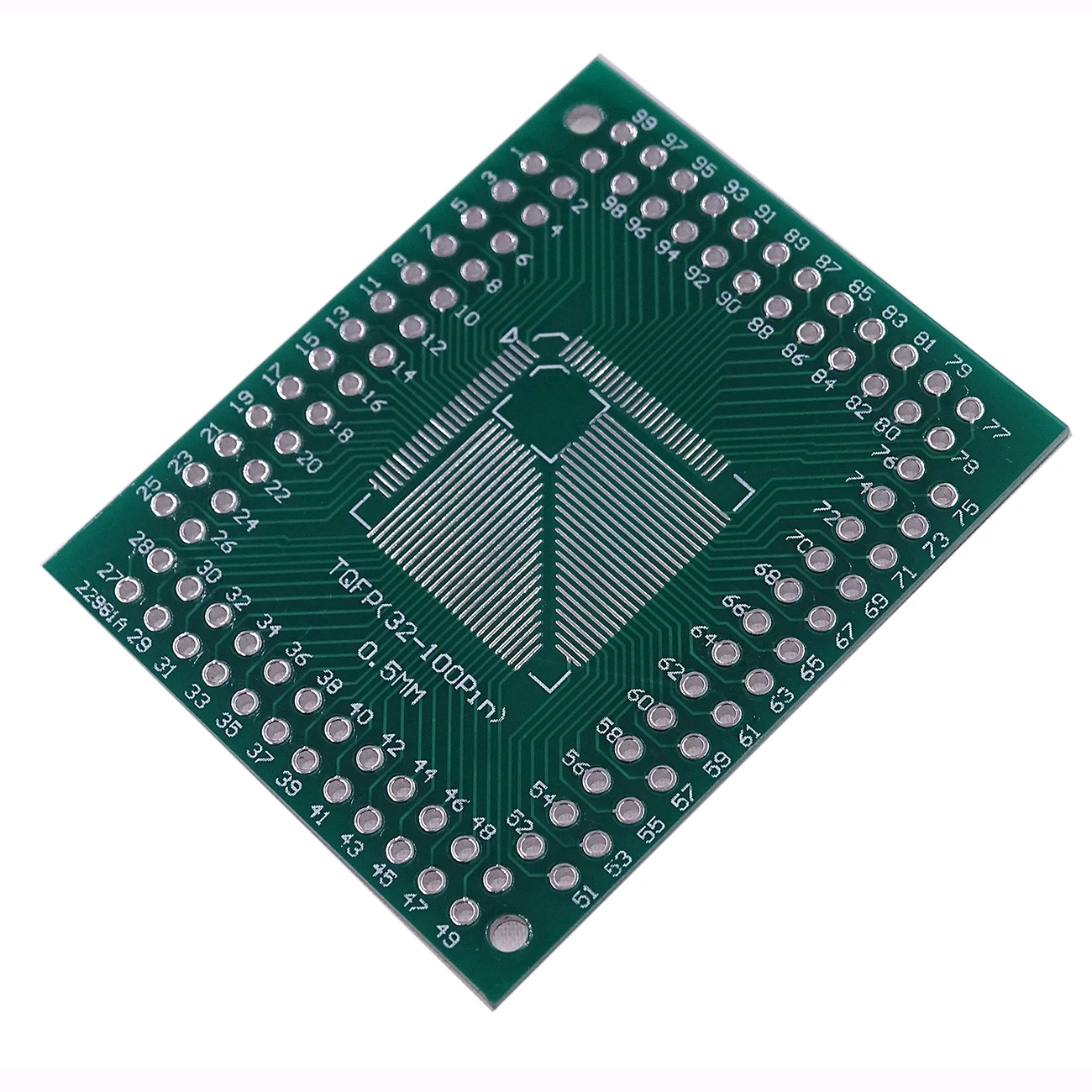 10 шт. FQFP TQFP 32 44 64 80 100 LQFP для DIP передачи платы Pin плата шаг адаптер|lqfp board|lqfp adapter100 pcs |