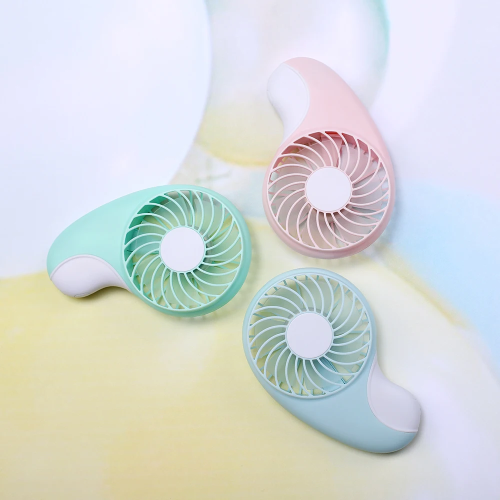 

800mAh 2 Speed Candy Color Fan Summer Electric Inner Battery Rechargeable Fan Hand Portable Pocket Mini Fan with Rope