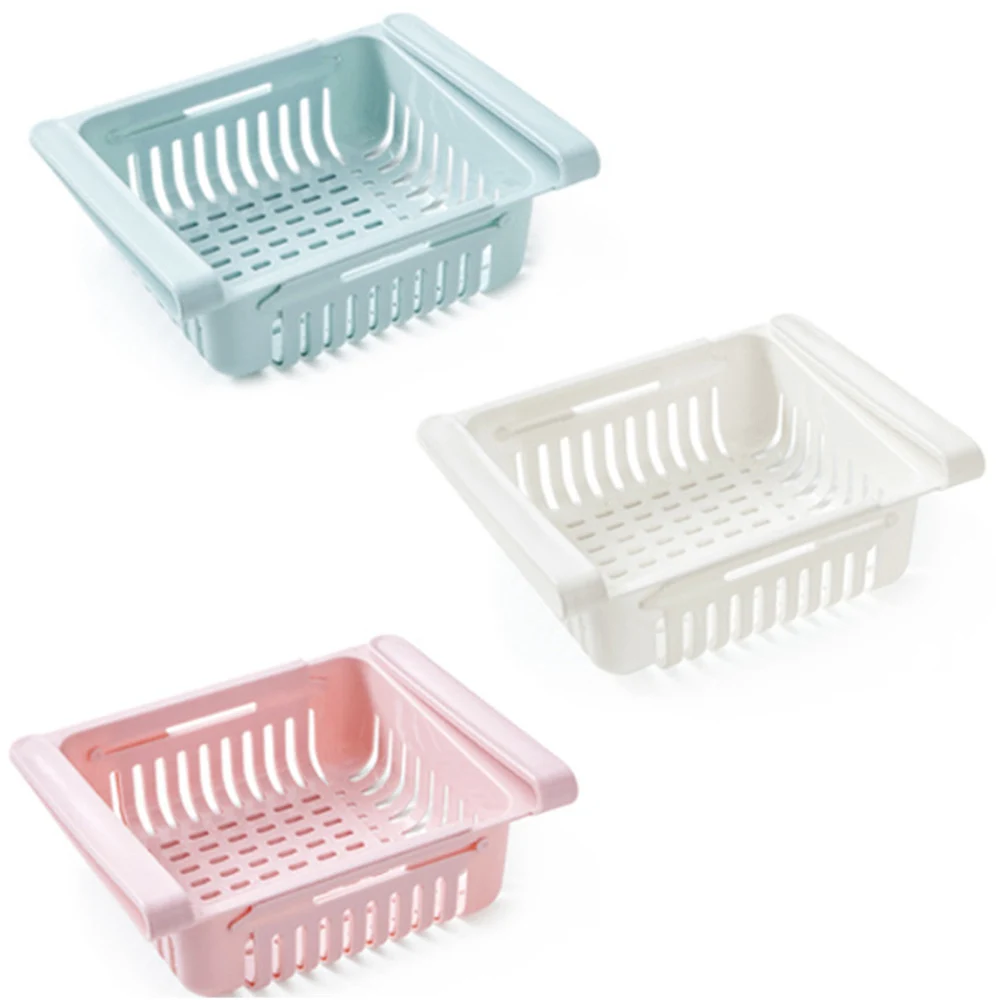 1 шт. регулируемый и растягивающийся органайзер для холодильника свежий