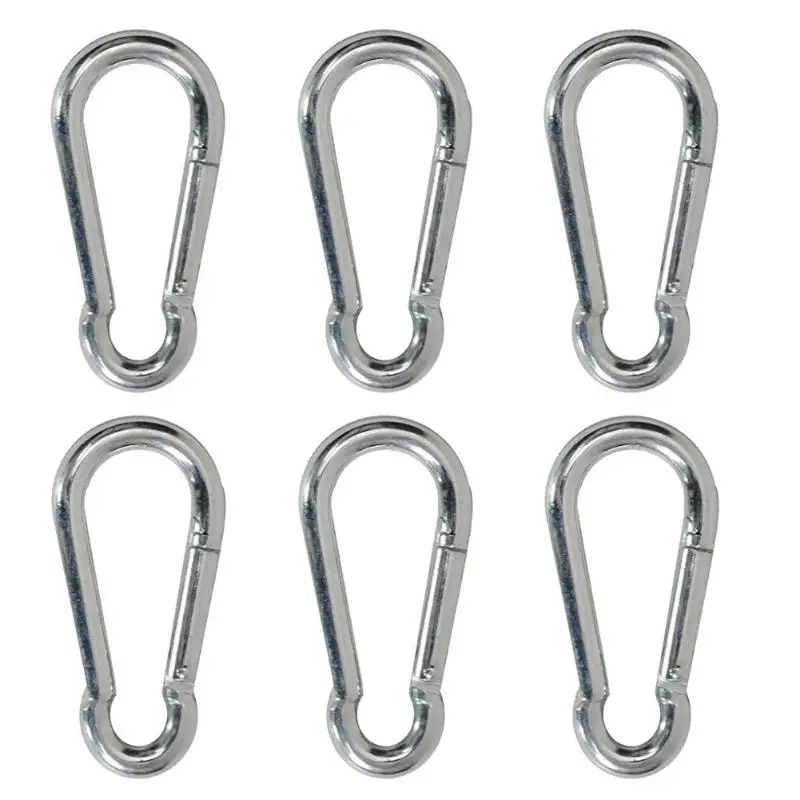 6pcs 2 шт. наружные пластиковые качели, удлинительные веревки, игрушки, садовые качели, аксессуары для безопасности, скалолазание, подвесные аксессуары - Цвет: 6pcs