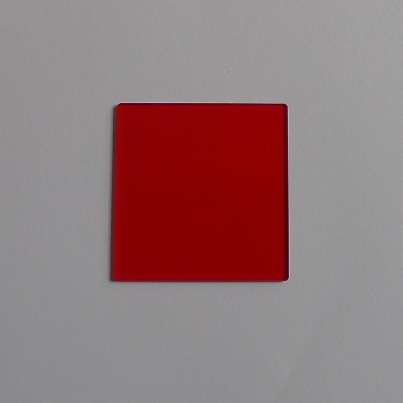 

HB600 Long Wave Through Glass 600 Filter Red Wave Glass 50*50*2mm